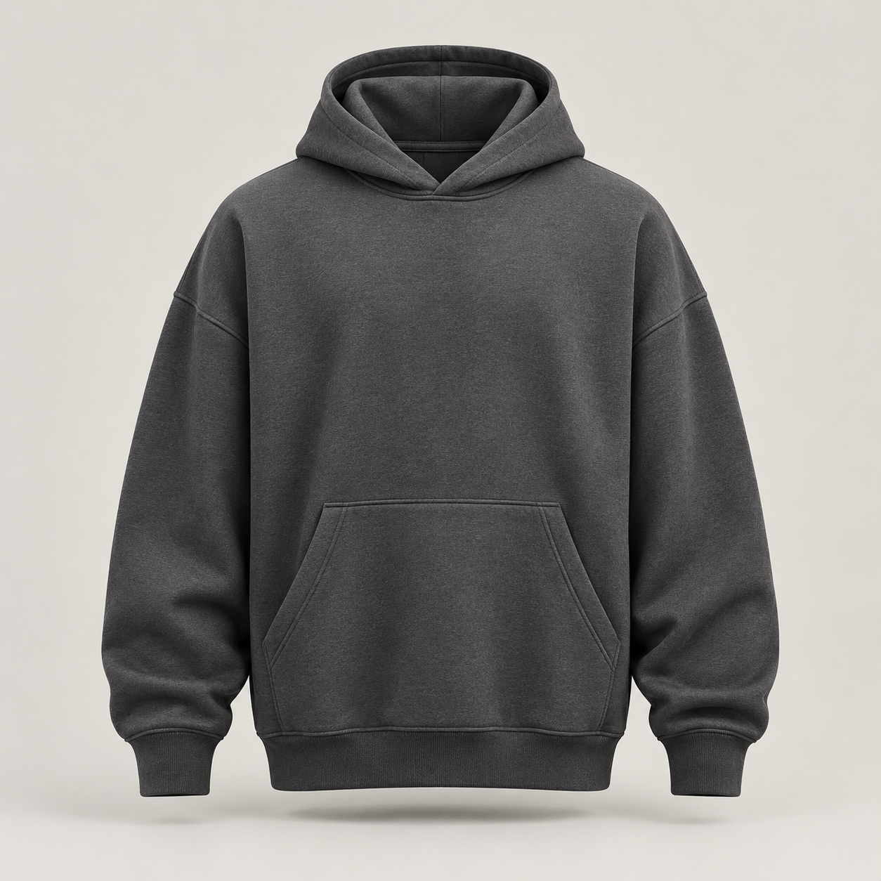 Graphite Sculpted Hoodie