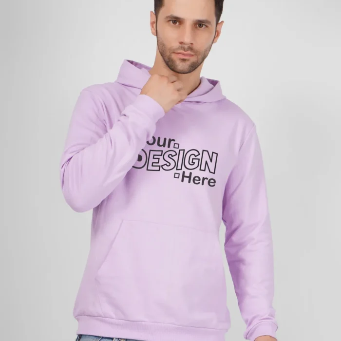 Premium Cotton Hoodie (Lavender)